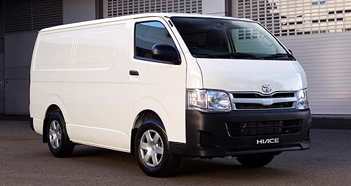 Toyota Hiace range